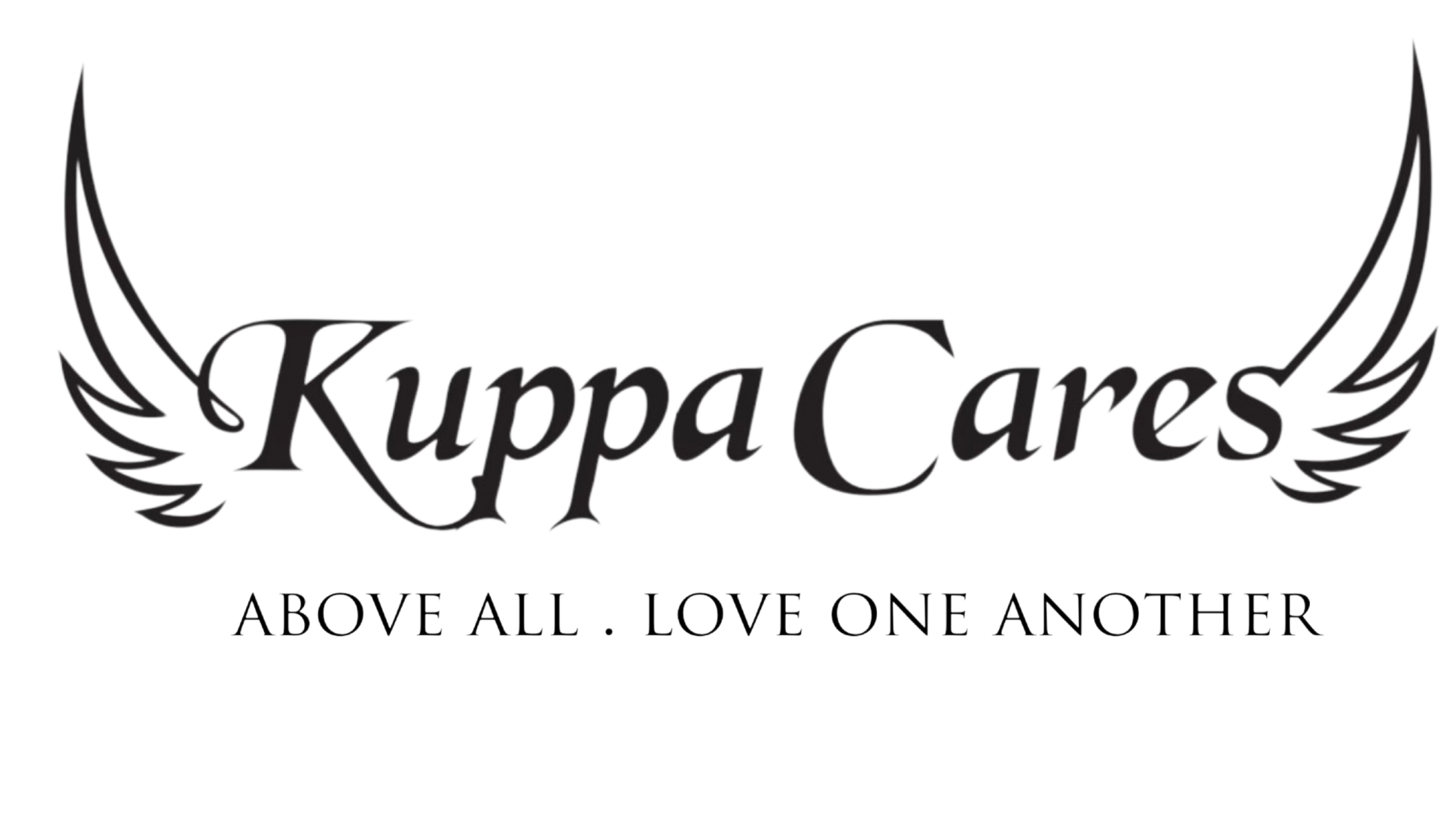Kuppa cares logo black