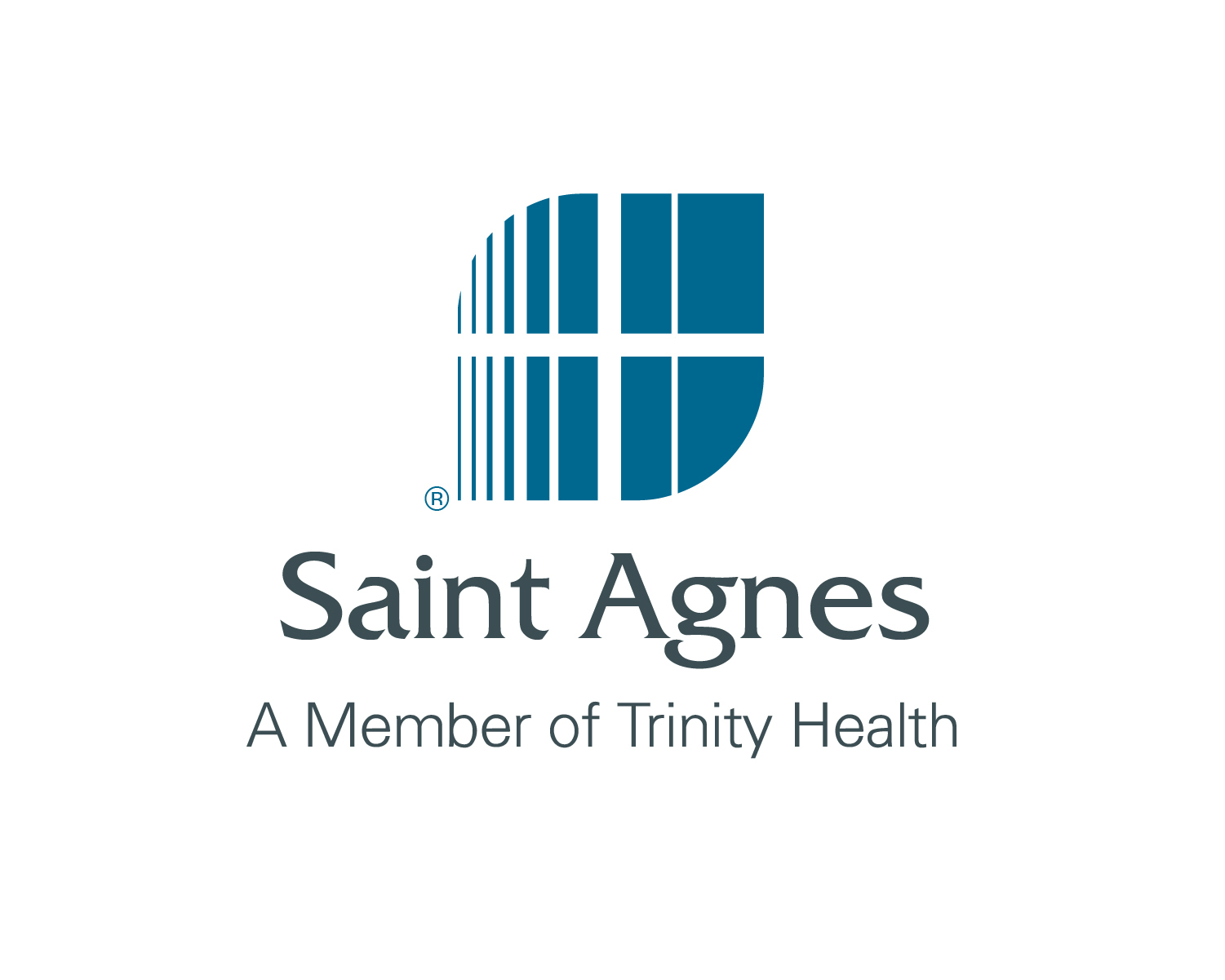Saint Agnes with logo and Trinity tag centered 8 2019